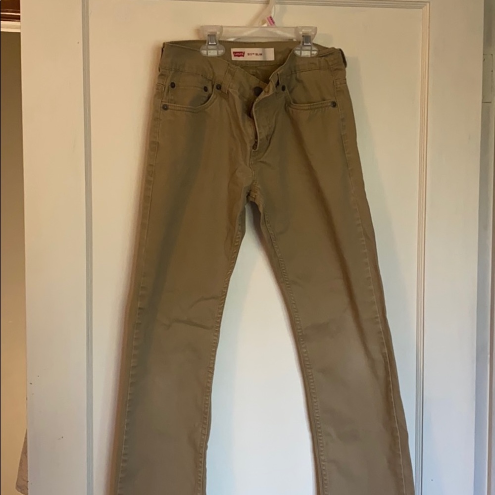 Levi 511 slim khakis